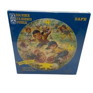 FX Schmid Vintage Jigsaw Puzzle "Safe" 1996 356 Piece Sealed New Family Puzzle